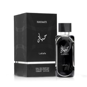 100ml Original Lattafa Hayaati Black Perfume EDP Women Parfume Long Lasting High Quality Dubai Arabian Fragr
