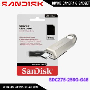 SanDisk Ultra Luxe USB Type-C Flash Drive 64GB-256GB