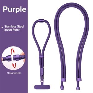 3-in-1 Phone Strap Crossbody Hand & Neck Strap Adjustable Length Universal Mobile Phone Case Strap