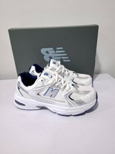 (ดั๊มราคาถูกสุดๆ) NB-530รองเท้าผ้าใบ สไตล์เกาหลี Size36-45Eu สีขาว ใส่ทำงาน น้ำหนักเบา รองเท้าผ้าใบชายหญิง 99B01