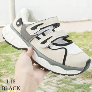 Sepatu Sneakers Wanita Import Premium WL18 Sepatu Wanita Kasual  Import Sneakers Kekinian Import Terbaru (+Box)