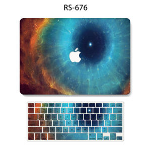 Starry Galaxy Sky Case for New MacBook Air Pro 13 11 Inch Model A1932 A2179 A2337 A2338 M1 Chip with Touch ID 2018 2019 2020 2021 Lightweight Soft Touch Hard Laptop Skin Cover Accessories Set Protective Shell Keyboard Keypad Cover