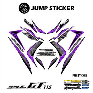 Stiker Striping Mio Soul GT 115 grafis variasi 004