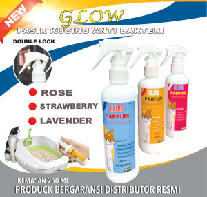 Parfum pasir kucing-pewangi kandang kucing-pewangi pasir kucing-pengihilang bau kandang-GLOW PARFUM