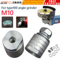 【M10】 M10 Angle Grinder To Grooving Machine Adapter Conversion Flange Nut Metal Lock Nut Grooving Machine for 100 Angle-Grinder-Adapter. 