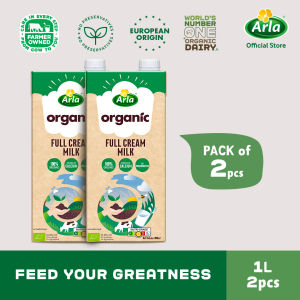 Arla Organic Full Cream Milk 1L 2-Pack