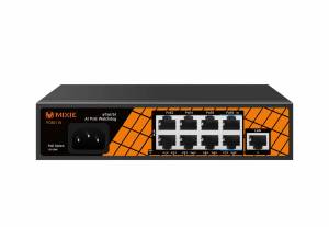 SWITCH POE MIXIE PC-801 AI - 8+1 100Mbs khoảng cách 250M Công Nghệ Watchdog Thông minh