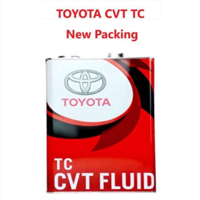 Original Toyota ATF CVT TC Fluid Oil 4L 08886-02105 Japan Factory Jepun ...