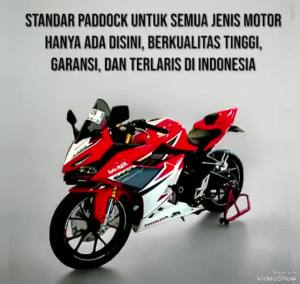 [FVFR]Standard Paddock motorcycle universal Diamond CBR cb150r R15 R25 GSX Ninja R Satria Fu Vixion KLX xabre CRF WR Tiger Verza Moslem mt15 Mt25 Yamaha Suzuki Honda Kawasaki duck f1zr supra X125 Vega Jupiter Paddock pedok peock a