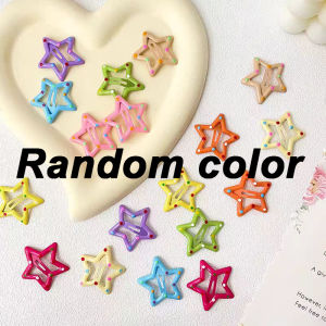 【BUY 50 TAKE 50】Colorful Kawaii Star Barrettes Sweet Girls BB Star Hairclips Headdress Hair Gifts Colorful Star BB Hair Clip for Kids Lovely Hair Decorate Hairpin Barrettes Headwear Girls Hair Accessories
