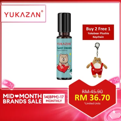 Yukazan Sweet Dreamz 100% Pure Essential Oil Roll On (10ml) For Baby (3 months+) / Sweet dream / Deep Sleep / Quality