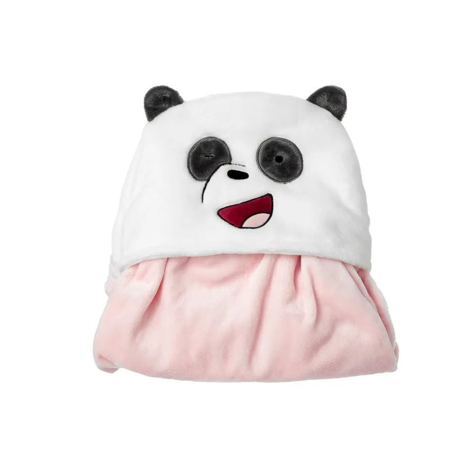 Miniso We Bare Bears Air Conditioner Blanket Hooded Blanket WBB 4.0 THROW BLANKET Lazada PH