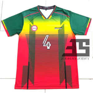 Atasan jersey bola voli pria wanita uniseks 481 Fullprinting sublimation size M L XL XXL