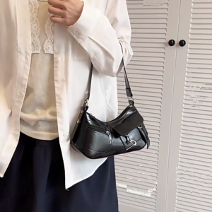 Thời trang PU nách túi cho phụ nữ Ergonomic nách túi eleagnt Ví đi tiệc túi xách nhiều Nội Thất túi