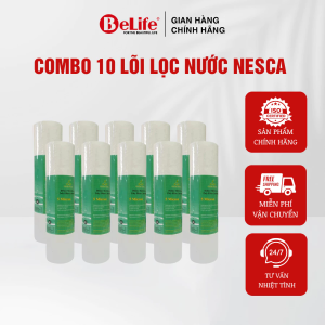 Combo 10 lõi lọc nước Nesca lõi lọc số 1 phù hợp cho mọi loại máy lọc nước Belife
