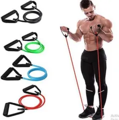 5 in 1 Resistance Band Set Exercise Loops Latex Elastic Bands for Gym  Strength Training Workout, Home, Cross Fit, Stretch, Yoga