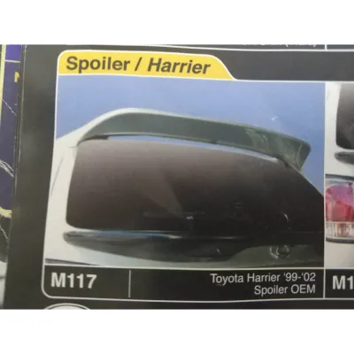 Toyota harrier various type spoiler