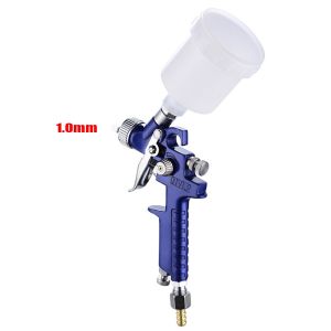 Súng phun sơn mini H-2000 Hvlp 0.5 / 0.8 / 1.0mm đầu phun cho xe hơi