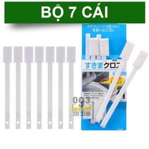 Bộ 7 Dụng Cụ Lau Ngóc Ngách Khe Kẽ Cây Lau Quét Đa Năng Nhỏ Gọn Tiện Lợi