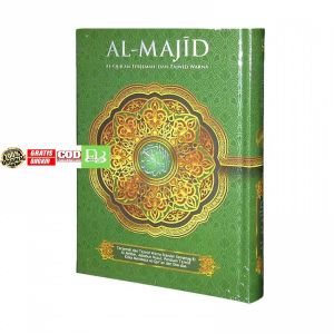 Alquran Terjemah Dengan Tajwid Warna Dan Asbabun Nuzul Al Majid Sedang A5 Ukuran 16 x 22 cm