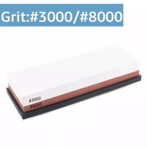 【LOCAL SELLER】Whetstone Sharpening Stone (1000/4000 Grit) and (400/1000 Grit)- Knife Sharpener Stone - Waterstone Rubber Stone Holder Included