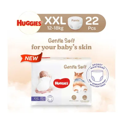 Huggies Gentle Soft Pants XXL 22s