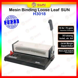 Mesin Pelubang Untuk Kertas Loose Leaf H3018