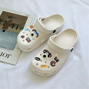 QDshop New Product รองเท้าพื้นสูงแฟชั่นเข้าใหม่สำหรับคุณผู้หญิง มาพร้อมกับดีไซน์สุดน่ารักที่มีลูกเล่นเป็นการติดตัวการ์ตูนไปที่รองเท้าทำให้ดูน่ารักน่าสวมใส่มากยิ่งขึ้น