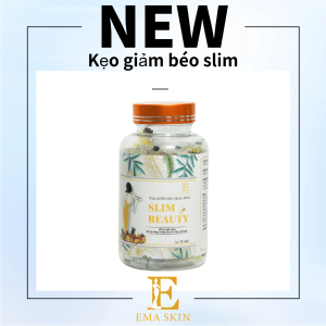 EMA SKIN Kẹo Slim Beauty Giảm Mỡ Bụng Săn Chắc Vòng Eo Kẹo Giảm Cân có chức năng giải độc riêng giúp giảm đầy bụng thúc đẩy tiêu hóa giảm lo âu căng thẳng tăng cường hệ miễn dịch an toàn và hiệu quả.