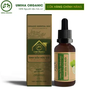 Tinh dầu Vỏ Bưởi hữu cơ UMIHA nguyên chất | Grapefruit Peel Essential Oil 100% Organic 10ml