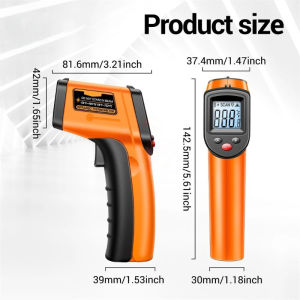 Infrared Thermometer Digital Non-Contact Handheld Industrial Thermometer Gun -50~400 ℃