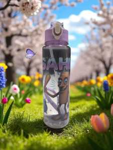 Botol Minum Anomali Tung Tung Sahur Tempat Minum 900ml Free Sedotan BPA Free