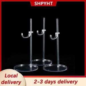 [COD] SHPYHT Local delivery Ship within 24 hours Acrylic Doll Holder Stands Transparent 30cm Figure Display Waist Foot Support Rack Bracket For 1 6 Doll Toys Show