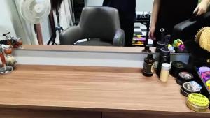 Spot#Multifunctional hairdressing tool storage  barber shop salon multi-compartment waterproof tool  with makeup beauty handbag Oxford cloth partition storage makeup