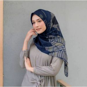 Hijab Segi Empat motif Series | Hijab Segi Empat Voal 2025/Hijab Segi empat Motif Laser Cut Terbaru