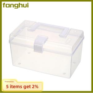 fanghui Nhựa hộp lưu trữ Hộp y tế tổ chức đa chức năng y học di động Tủ gia đình khẩn cấp Kit hộp với xử lý