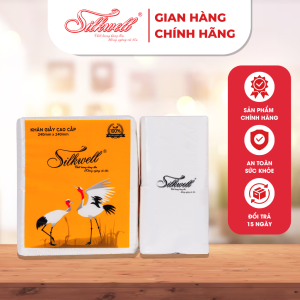 [GIẤY ĂN CÂN] Giấy ăn Silkwell Sếu bịch 1kg 2 lớp giấy ăn chính hãng siêu dai siêu tiết kiệm