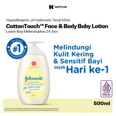 JOHNSONS Cottontouch Baby Lotion 500ml