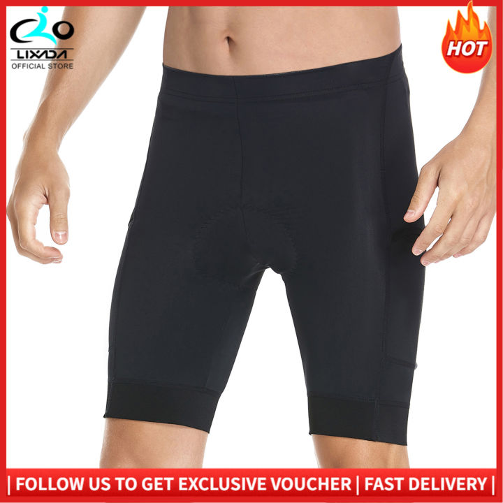 Spandex Padded Biking Shorts Men Cycling Shorts Padded Bike Shorts