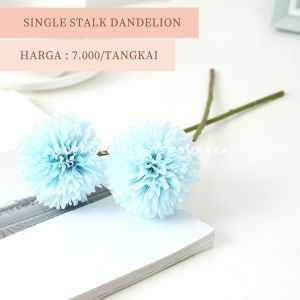 SFS - DANDELION ARTIFICIAL FLOWER BUNGA PALSU HIASAN BUNGA POM POM PING PONG DANDELION KECIL