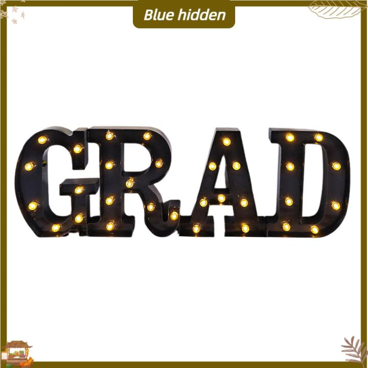 Graduation Light Up Letters Class of 2025 Decorations 2025 Grad Led ...