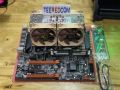 SET 2CPU DUAL CPU MBเมนบอร์ด X79Dual พร้อม CPU Intel Xeon E5-2690V2 X2 20C/40T  Ram ECC16-128G M.2 NVMe SSD 256-1TB เเถม cpu cooler. 