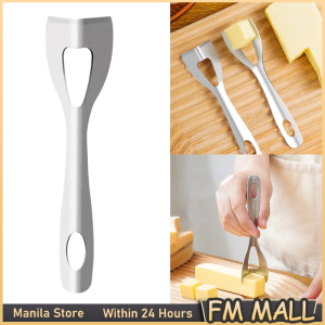Stainless Steel Butter and Cheese Tool Includes Knife Fork Slicer and Spreader