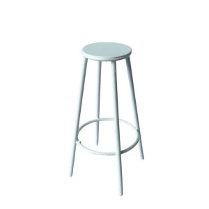 YYLINGX 1:12 Scale Dollhouse Simulation Stool Alloy Miniature Figurine Doll Bar Counter Stool Creative Scene Layout Scene Kitchen Model Stool Dollhouse Decor
