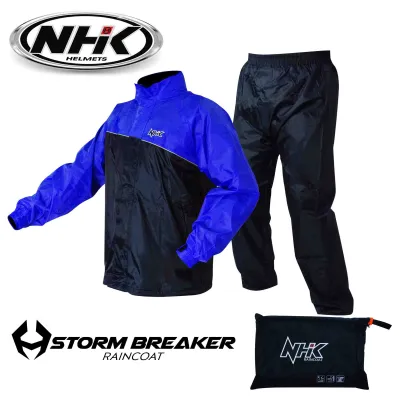 NHK Raincoat STORM BREAKER Waterproof Motorcycle Riding Raincoat