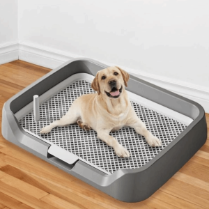 BABYBANG Mesh Dog Training Toilet Splash-Proof Removable Net Pet Pee Pad Holder Protection Design Open Top Pet Potty Pads Training