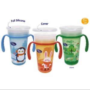 Baby Safe ap013 AP013 360 Sipper Cup With Handle 270ml / Gelas Minum Babysafe Anti Tumpah / JP038 botol sipper