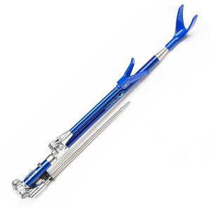 RUO R Equipment Adjustable 1.5M 1.7M 2.1M 2.3 Meter Stainless Steel Anti-rotation Telescopic Hand Rod Fishing Rods Holder Fishing Pole Holder Fishing Bracket