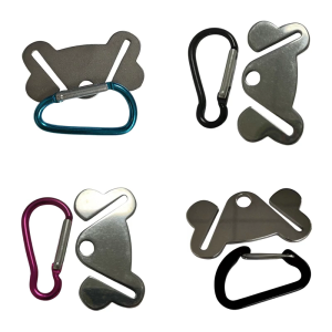 Hands Freely Dog Waste Bag Holder Clip For Convenient Walking Suitable for Various Bag Size Outdoor Pet Travel Supply