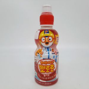 น้ำผลไม้เกาหลีเด็ก PORORO DRINK 235ml โปโระโระ รสสตอเบอร์รี่ แอปเปิ้ล บลูเบอร์รี่ นม เครื่องดื่มเกาหลี 뽀로로